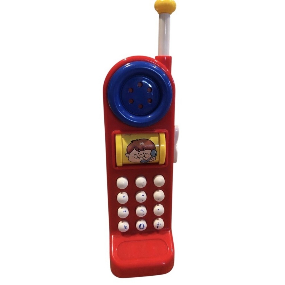 Kid smart Vintage Play Phone‎ Tested & Works Rings